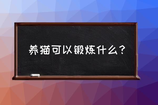 电脑桌面小猫咪怎么更改它的形象 养猫可以锻炼什么？