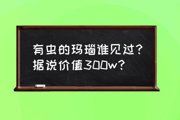 超100斤的玛瑙奇石 有虫的玛瑙谁见过？据说价值300w？