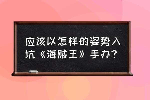 海贼王放置手游攻略 应该以怎样的姿势入坑《海贼王》手办？